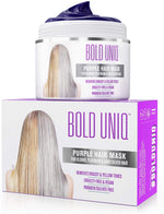 Bold Uniq Purple Silverising Mask 200ml （Bold Uniq Purple hair mask ）