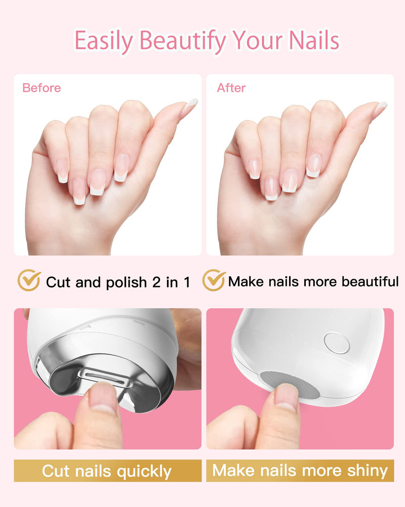 
            
                Load image into Gallery viewer, Electric Nail Clipper with Nail File
            
        