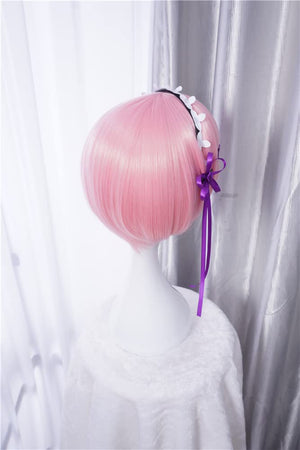 
            
                Load image into Gallery viewer, Ram Pink | Cosplay Wig | Pink
            
        