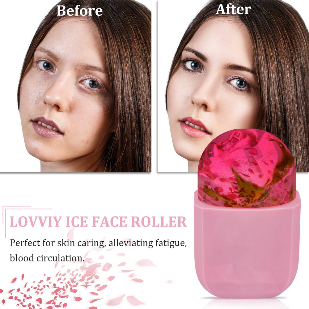 
            
                Load image into Gallery viewer, Ice Roller for Face - Silicone Face Ice Mold Skin Care Facial Ice Roller
            
        