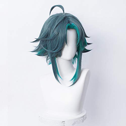 Xiao | Cosplay Wig | Green Blue