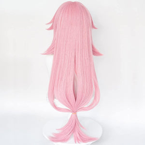 Yae Miko | Cosplay Wig | Pink